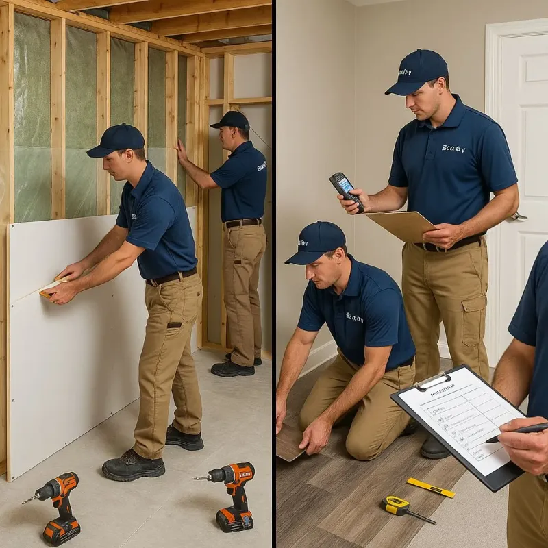Repairs and Reconstruction process in Mitchell County, NC