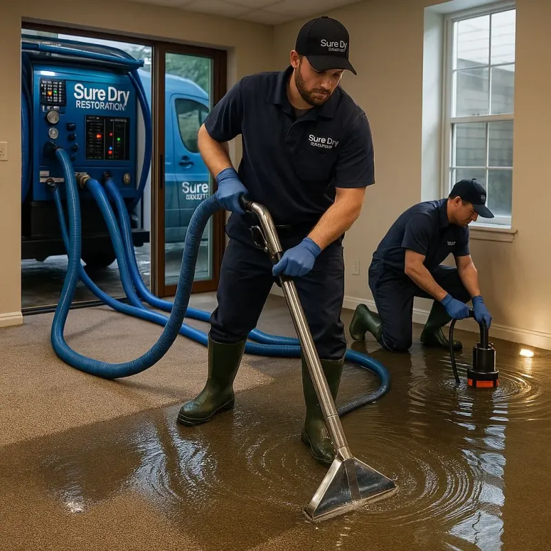 Water Extraction and Removal process in Mitchell County, NC